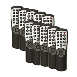 10-pack Brightstar® Universal TV Remote