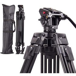 Regetek Professional Video Camera Tripod System