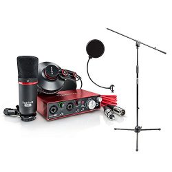 Focusrite SCARLETT Studio Pack Microphone, Headphones