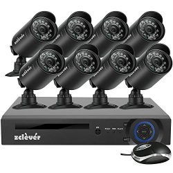 Zclever 8CH Home Security Camera System