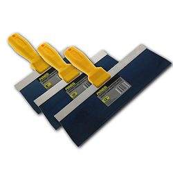 Ames Strong Handle Blue Steel Drywall Taping Knife Set 8"-10"-12"