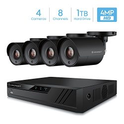 Amcrest UltraHD 4MP 8CH Home Security Camera System