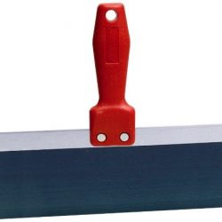 Blue Spring Steel Blade Taping Knife with Plastic Handle