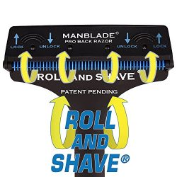 MANBLADE PRO - Back Hair Shaver with HUGE 6 Inch