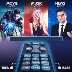 Sound Bar, MEGACRA Soundbar 2018 Version