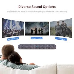 80Watts Soundbar, BYL TV Sound Bar Wired and Wireless