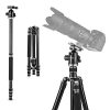  Tycka Professional 1670mm Aluminum Camera Tripod, 12kg Load Capacity