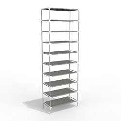 10 Tiers Shoe Rack Easy Assembled