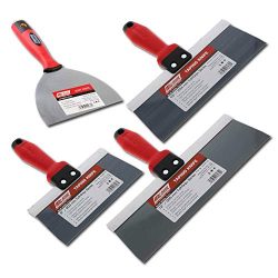 Sheetrock Drywall Taping Knife Set 6"- 8"-10"-12"