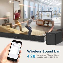 120Watt Sound bar, BYL 2.1 Channel SoundBar Subwoofer