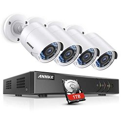 ANNKE Surveillance Camera System, 1080P 8CH DVR