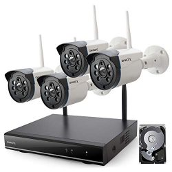 ONWOTE 8CH 1080P NVR 960P HD Outdoor Wireless Home Security