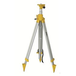 Johnson Level & Tool 40-6330 5/8-Inch 11 Threaded Adjustable Height 49-3/4-Inch to 118-1/8-Inch Tripod