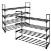 Shoe Rack Stackable Shoe Tower Cabinet