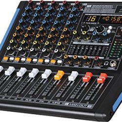 Audio2000'S -Professional Six-Channel Audio Mixer
