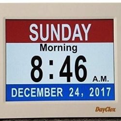 DayClox Memory Loss Digital Calendar 5-Cycle Clock