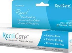 Recticare Anorectal Cream 1 Oz (Pack of 2)
