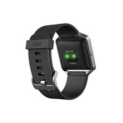 Fitbit Blaze Smart Fitness Watch, Black, Silver, Small