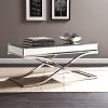 Southern Enterprises Ava Mirrored Cocktail Table