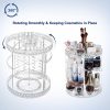 SONGMICS Large Makeup Organizer 360 Degree Rotating