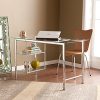 Southern Enterprises Oslo Glass Writing Desk