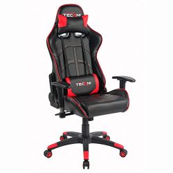 Techni Mobili Sport Office-PC Gaming Chair in Red