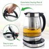 NutriChef Electric Glass Water Kettle - 1.7L Original
