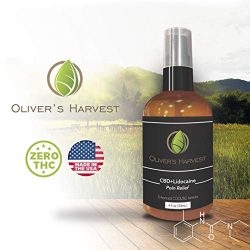 Oliver's Harvest Hemp Oil Extract with Lidocaine