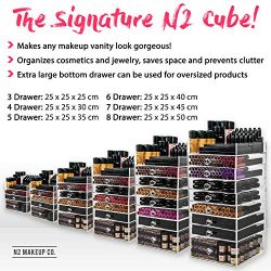 N2 Makeup Co Acrylic Makeup Organizer Cube