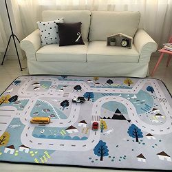 Play Mat for Baby Grey Area Rug Foam Play