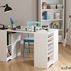 South Shore Artwork Craft Table with Storage