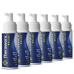 Theraworx Relief 6-Pack Fast-Acting Foam for Leg Cramps