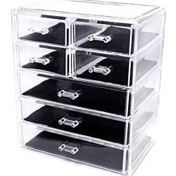 Sodynee Makeup Organizer Case Display Boxes