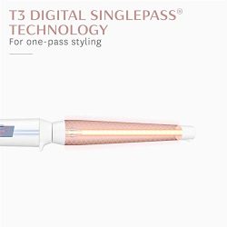 T3 - Tousled Waves Tapered Styling Iron Barrel