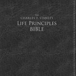 Charles F. Stanley Life Principles Bible-Large Print
