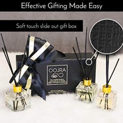 Oojra 3 Essential Oil Reed Diffusers Aromatherapy