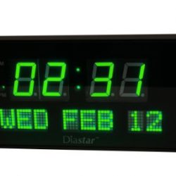 Diastar Big Oversized Digital LED Calendar Clock