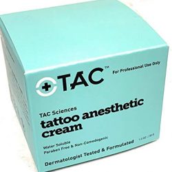TAC Sciences Tattoo Anesthetic Cream- 1 oz jar