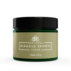 Miracle Sports Cream All Natural Pain Relief Rub