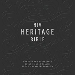 NIV, Heritage Bible, Deluxe Single-Column