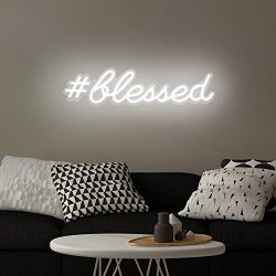 Oliver Gal |Blessed LED Sign |Original Handmade LED