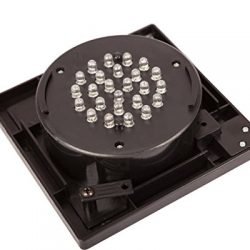 Patio Sense Wailea Garden Lantern LED Light, Brown