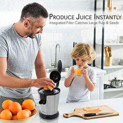 Stainless Steel Electric Juice Press - Citrus Juicer