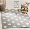 Safavieh Kids Collection Handmade Grey and Ivory