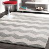Geometric Chevron Vibe Zebra Kids Area Rug