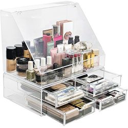 Sorbus Acrylic Cosmetics Makeup Organizer Storage