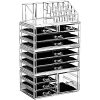 Ikee Design Acrylic Jewelry Makeup Drawer Organizer