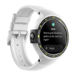 Ticwatch S Smartwatch-Glacier,1.4 inch OLED Display