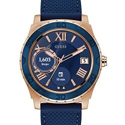 GUESS Men's Stainless Steel Android Wear Touch Screen
