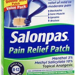 Salonpas Pain Relief Patches Large - 9 ct, Pack of 6